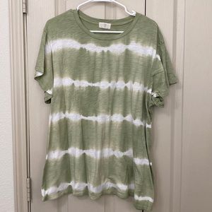 Anthropologie t.la flutter sleeve tee